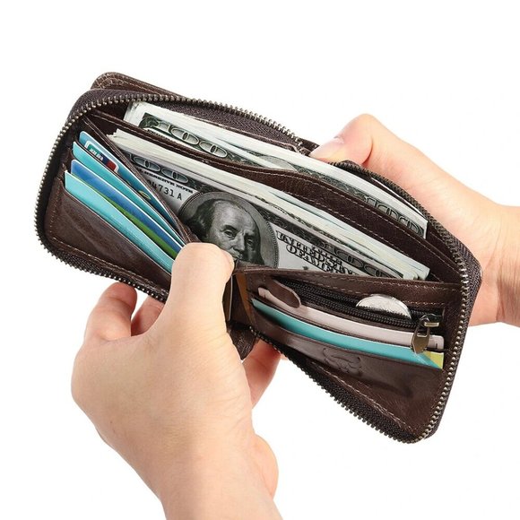 Bullcaptain Genuine Leather Wallet - Picture 7 of 12